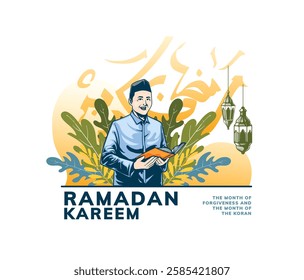 ramadan hand drawn celebration design