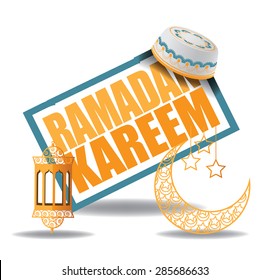 Ramadan icon EPS 10 vector