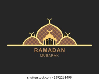 Ramadan icon illustration beautiful Ramadan icon vector