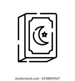Ramadan Icon Line Vector Design