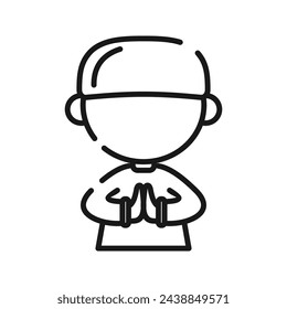 Ramadan Icon Line Vector Design