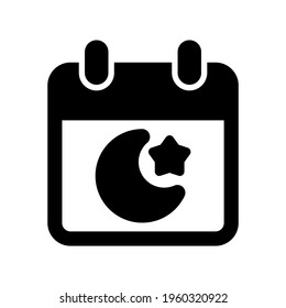 ramadan icon or logo isolated sign symbol vector illustration - high quality black style vector icons
