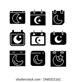 ramadan icon or logo isolated sign symbol vector illustration - Collection of high quality black style vector icons
