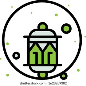 Ramadan icon. Muslim islam prayer and ramadan kareem thin line icon. Modern flat style symbols isolated on white for infographics or web use. 