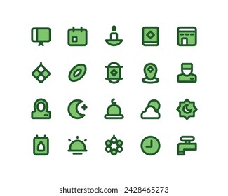 The Ramadan icon is a representation of the ninth month in the Hijri calendar