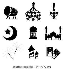 Ramadan icon set, Graphic design
