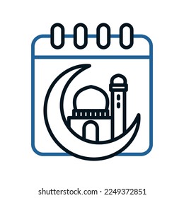 Ramadan icon. sign for mobile concept and web design. vector illustration
