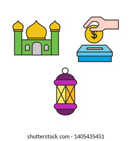 Ramadan Icon Vector Illustration Design