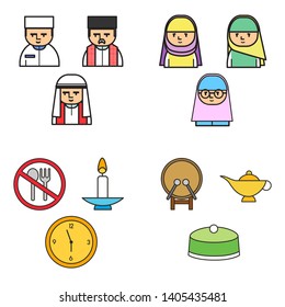 Ramadan Icon Vector Illustration Design