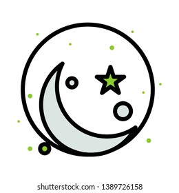 Ramadan icons. Muslim islam prayer and ramadan kareem thin line icons set. Modern flat style symbols isolated on white for infographics or web use. 