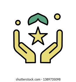 Ramadan icons. Muslim islam prayer and ramadan kareem thin line icons set. Modern flat style symbols isolated on white for infographics or web use. 