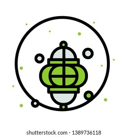 Ramadan icons. Muslim islam prayer and ramadan kareem thin line icons set. Modern flat style symbols isolated on white for infographics or web use. 