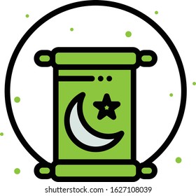 Ramadan icons. Muslim islam prayer and ramadan kareem thin line icons set. Modern flat style symbols isolated on white for infographics or web use. 