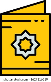 Ramadan icons. Muslim islam prayer and ramadan kareem thin line icons set. Modern flat style symbols isolated on white for infographics or web use. 