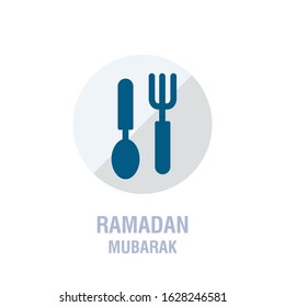 Ramadan icons. Muslim islam prayer and ramadan kareem thin line icons set. Modern flat style symbols isolated on white for infographics or web use. 