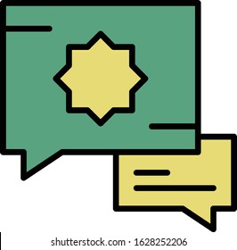 Ramadan icons. Muslim islam prayer and ramadan kareem thin line icons set. Modern flat style symbols isolated on white for infographics or web use. 