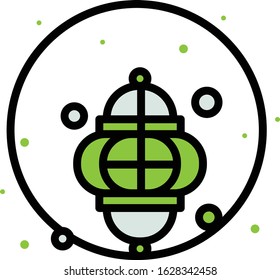 Ramadan icons. Muslim islam prayer and ramadan kareem thin line icons set. Modern flat style symbols isolated on white for infographics or web use. 