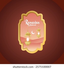 Ramadan Icons Pack Vector Ramadan Kareem Stock Vector