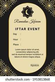 Ramadan Invitation Images Stock Photos Vectors Shutterstock