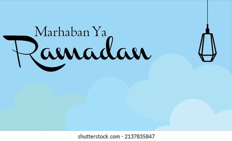 ramadan. ramadan illustration background and poster design for welcoming the holy month of ramadan. ramadan karem