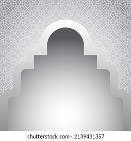 Ramadan islamic background, creative background with copy space.