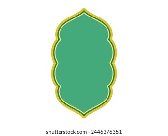Ramadan Islamic Frame Background Illustration