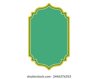 Ramadan Islamic Frame Background Illustration