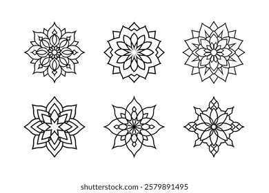 Ramadan Islamic Mandala art bundle