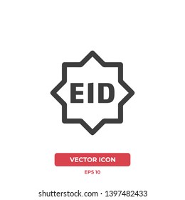 Ramadan, Islamic symbol vector icon. Premium quality.