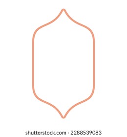 Ramadan and Islamic themed border frames