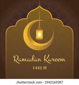 Ramadan Kareem 1442 Hijriyah Greeting Card