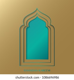 Ramadan Kareem 3D Paper