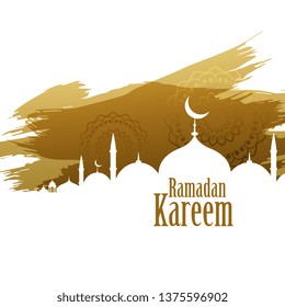 ramadan kareem abstract style background
