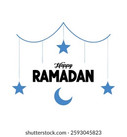 Ramadan Kareem abstract template with post poster or banner design 