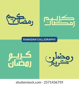 Ramadan Kareem Arabic Calligraphy designs, Ramadan Mubarak, Calligraphy Packs, Ramadan Collections, Ramadan 2025