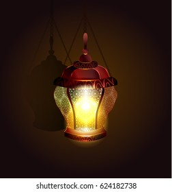 Ramadan Kareem arabic lantern