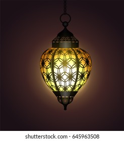 Ramadan Kareem arabic lantern