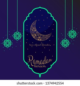 Ramadan kareem background 