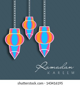 Ramadan Kareem background.