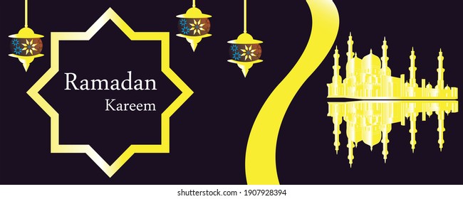 ramadan kareem background banner islamic