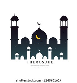 ramadan kareem background banner vector set with luxury ornament ramadan eid mubarak background