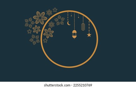 ramadan kareem background banner vector set with luxury ornament ramadan eid mubarak background