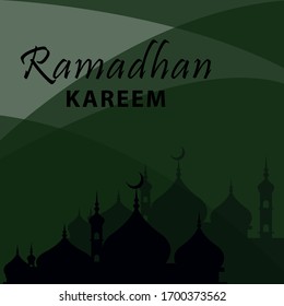 Ramadan kareem. Background design template. vector illustration.