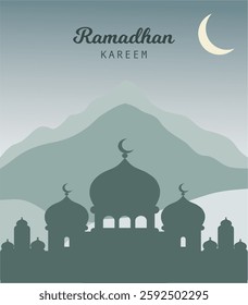 Ramadan Kareem background design template