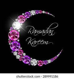 Ramadan Kareem Background Design. Vector Illustration EPS10