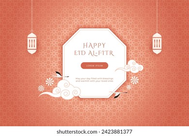 Ramadan Kareem Hintergrund mit elegantem islamischem Hintergrund. Für eid mubarak, eid al fitr und eid al adha.