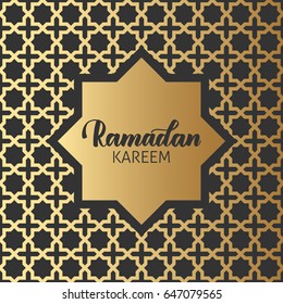 Ramadan Kareem Background, Ramadan Kareem greeting card with muslim, islamic art, web template, menu, invitation, poster, banner, card, gifts, wallpapers, birthday card, invitation