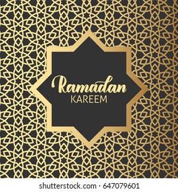 Ramadan Kareem Background, Ramadan Kareem greeting card with muslim, islamic art, web template, menu, invitation, poster, banner, card, gifts, wallpapers, birthday card, invitation