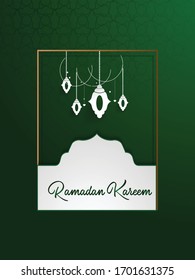 Ramadan kareem background greeting vector file, Eid Mubarak Vector, Vector illustration.