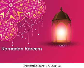 Ramadan kareem background greeting vector file, Eid Mubarak Vector, Vector illustration.